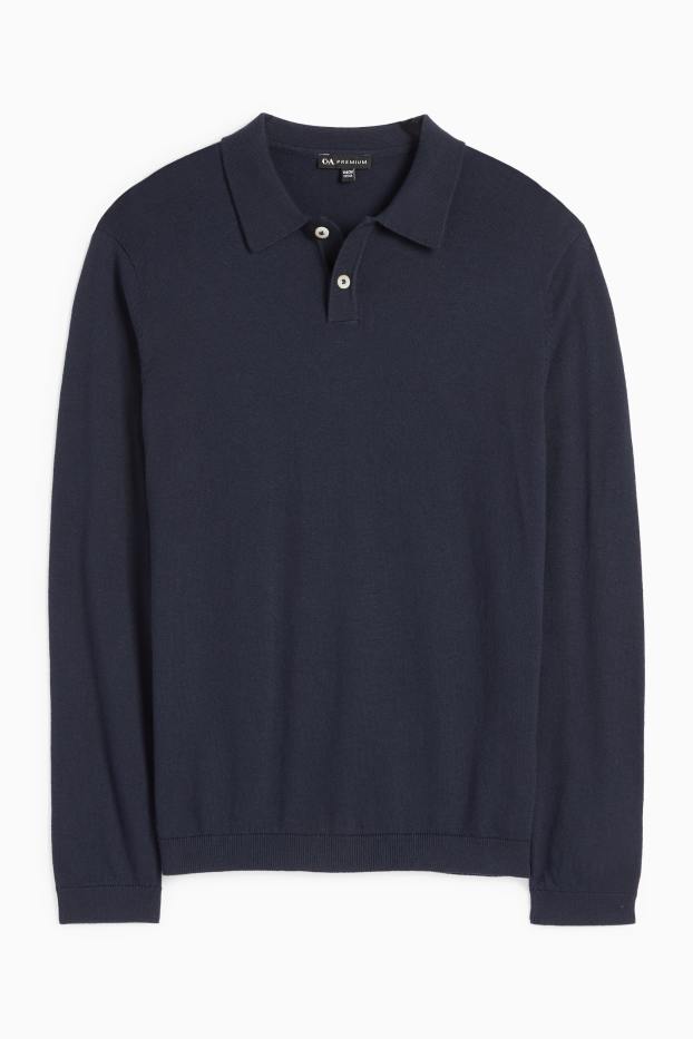 Enfants garçons - Pull - bleu foncé