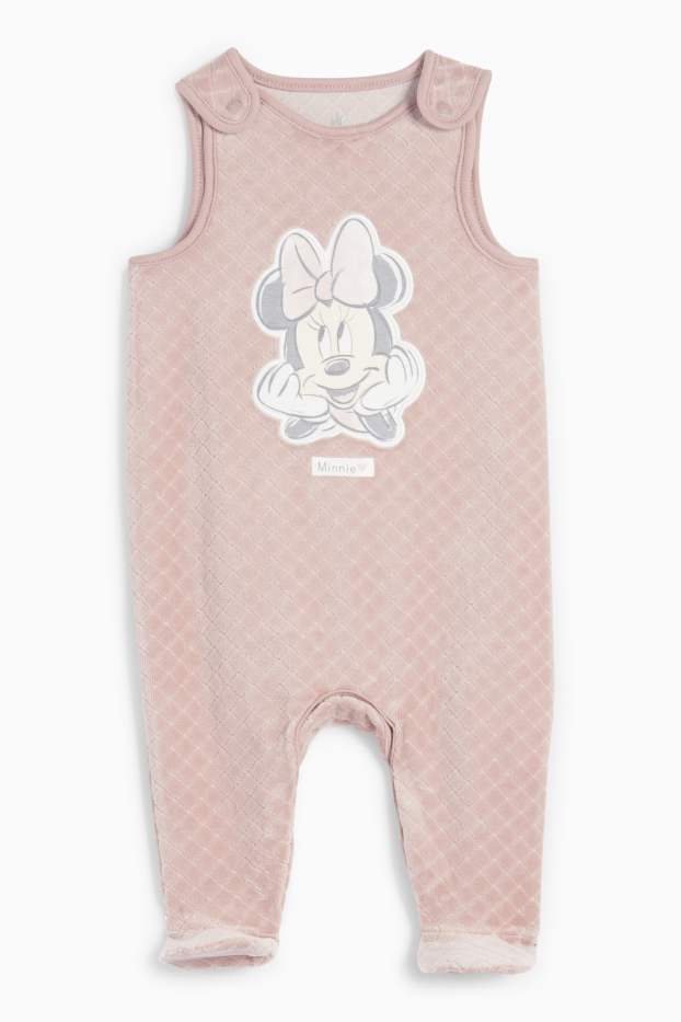 Baby: meisjes - Minnie Mouse - boxpakjeset - 2-delig - wit / roze
