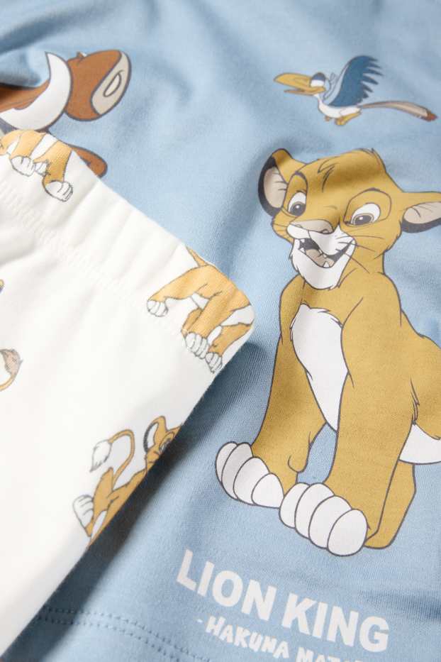 Baby Jungen - Der König der Löwen - Baby-Pyjama - 2 teilig - hellblau