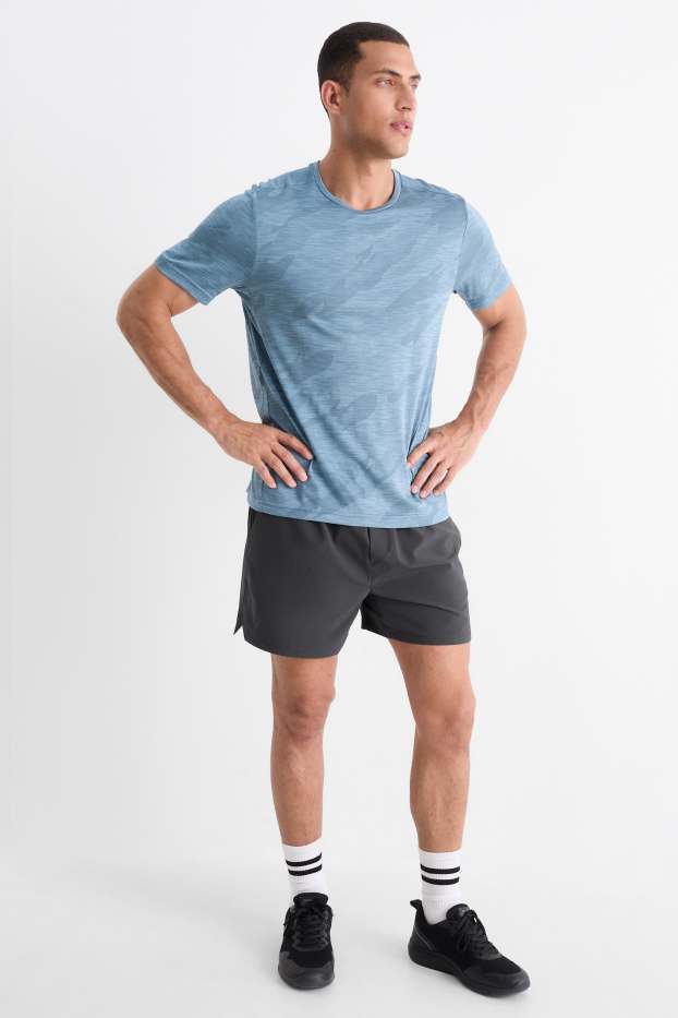 Herren - Funktions-Shorts - 4 Way Stretch - dunkelgrau