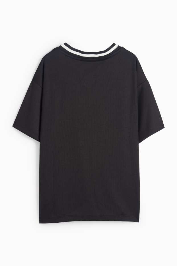 Children Girls - Los Angeles - short sleeve T-shirt - black