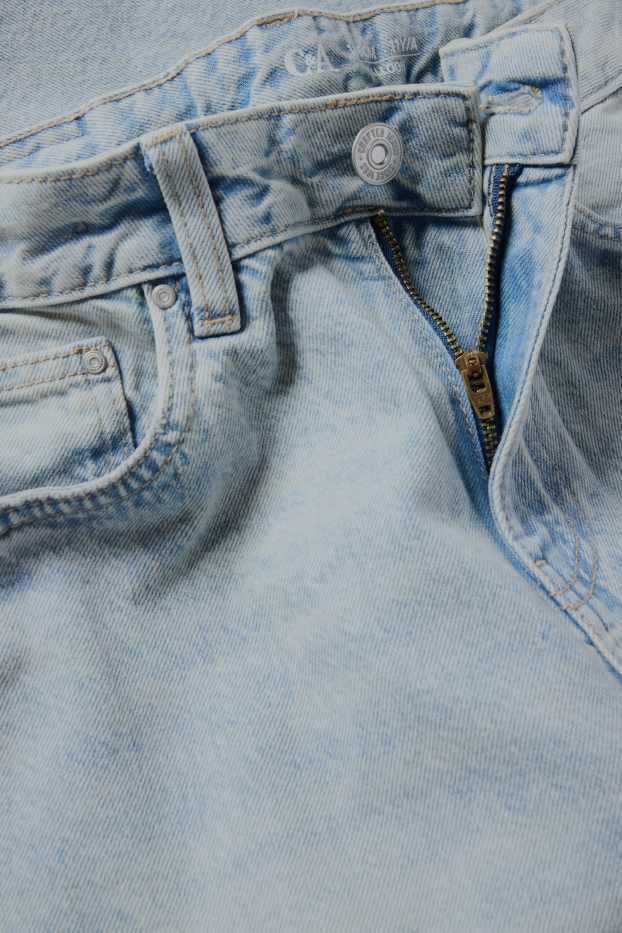 Kinder Mädchen - Balloon Jeans - helljeansblau