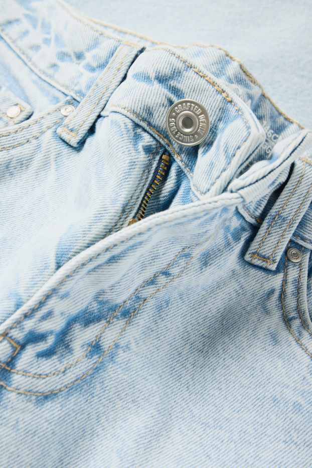 Kinder Mädchen - Baggy Jeans - helljeansblau
