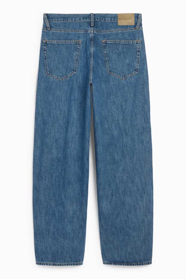 Heren - Baggy jeans - jeansblauw