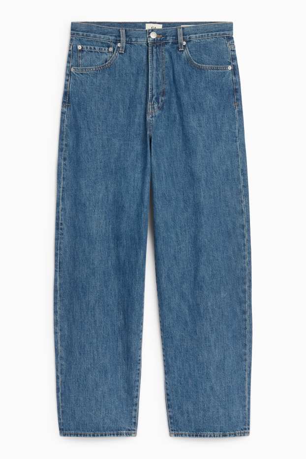 Heren - Baggy jeans - jeansblauw