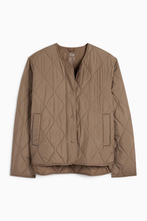 Damen - Steppjacke - braun
