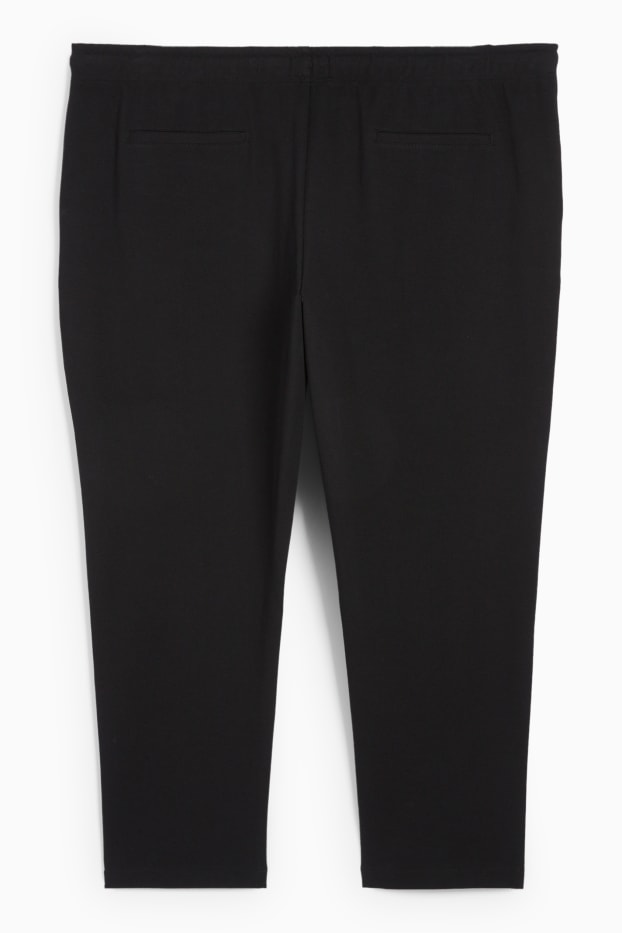 Herren - Jogginghose - strukturiert - schwarz