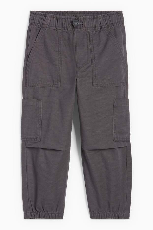 Bambini - Pantaloni cargo - grigio scuro