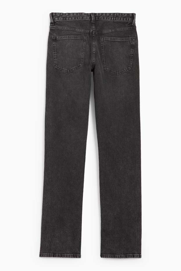 Mujer - Vintage straight jeans - mid waist - LYCRA® - vaqueros - gris oscuro