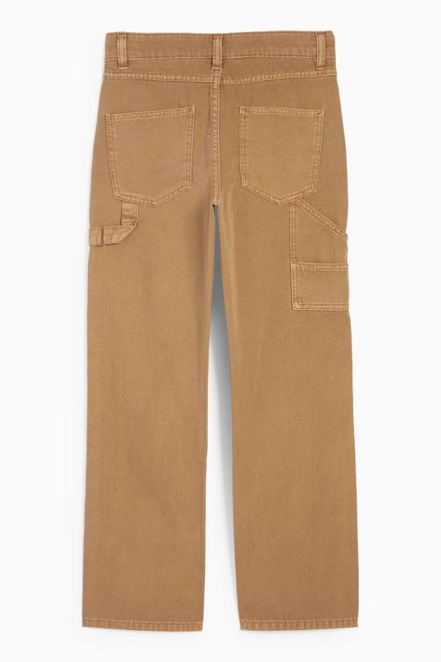 Nen - Pantalons de tela - marró clar