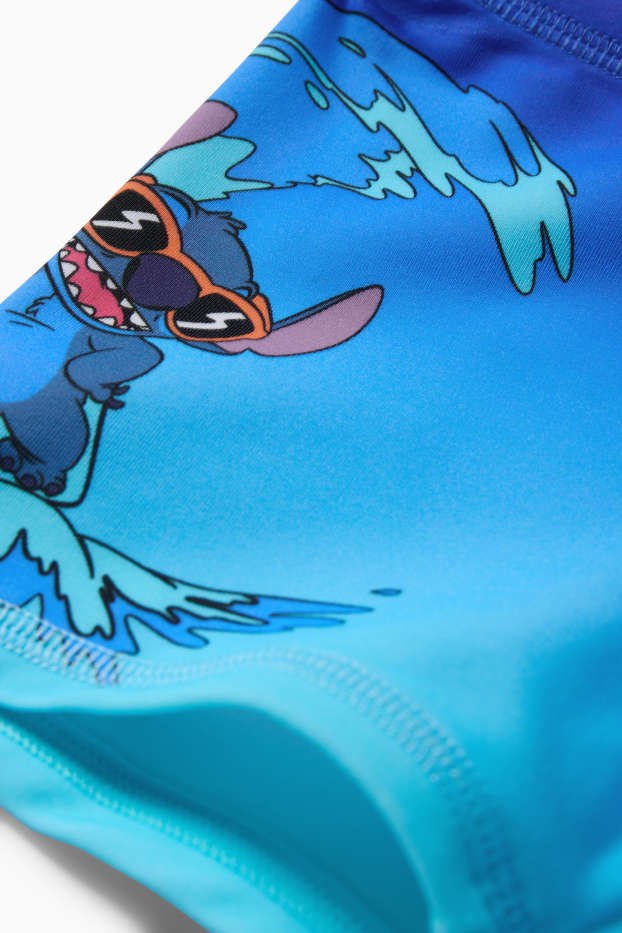 Kinder Buben - Lilo & Stitch - Badehose - LYCRA® XTRA LIFE™ - blau