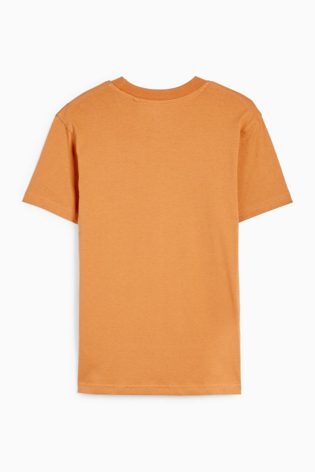 Niños - Skater - camiseta de manga corta - naranja oscuro