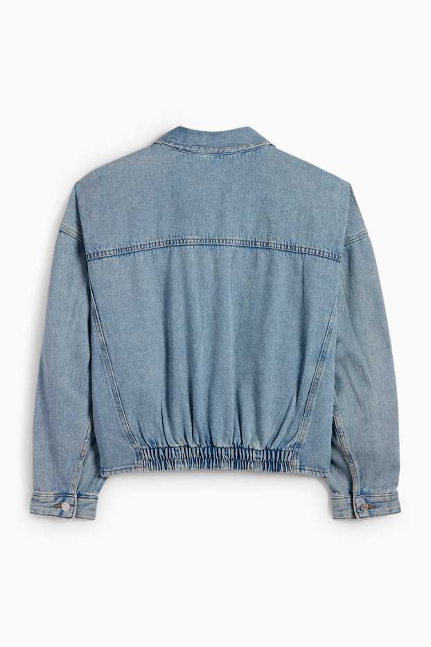 Damen - Jeansjacke - helljeansblau