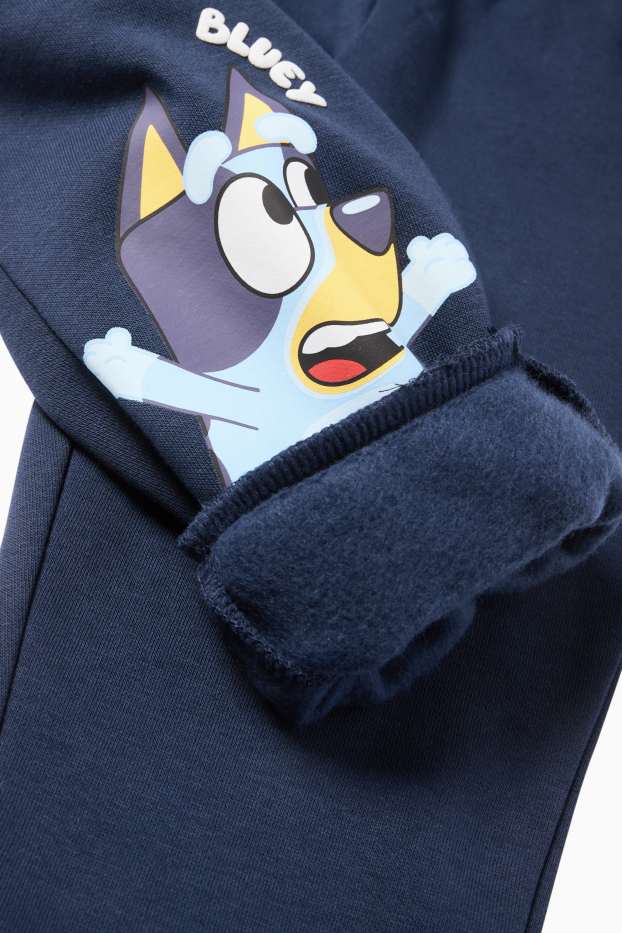 Kinderen: jongens - Bluey - set - hoodie en joggingbroek - 2-delig - donkerblauw