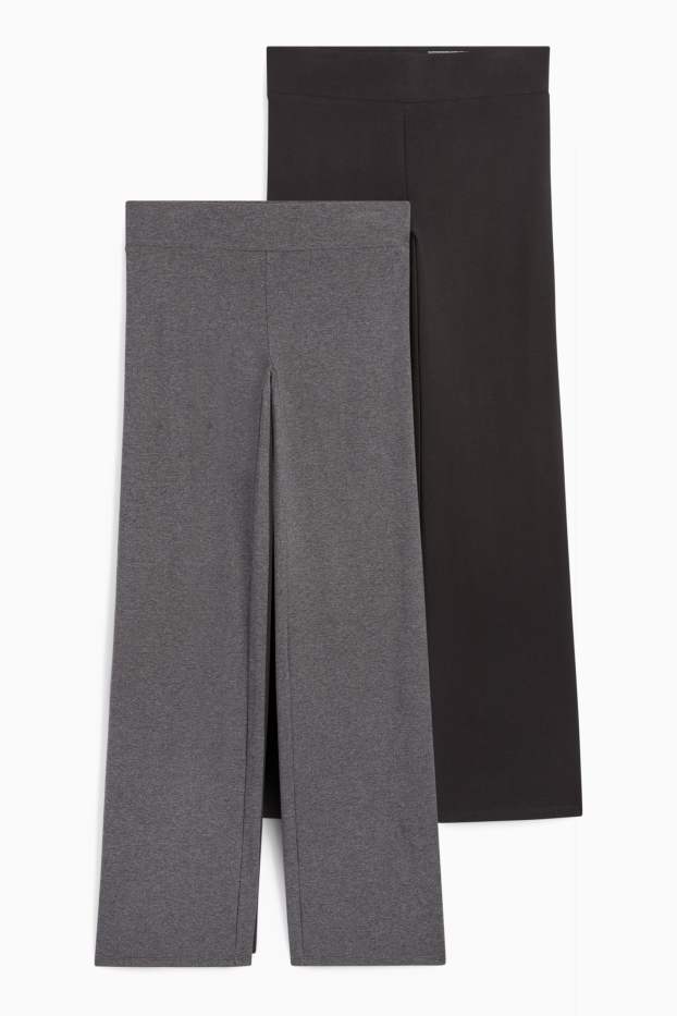 Mujer - Leggings  - negro / gris
