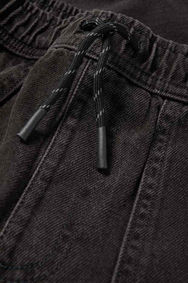 Niños - Cargo jeans - negro