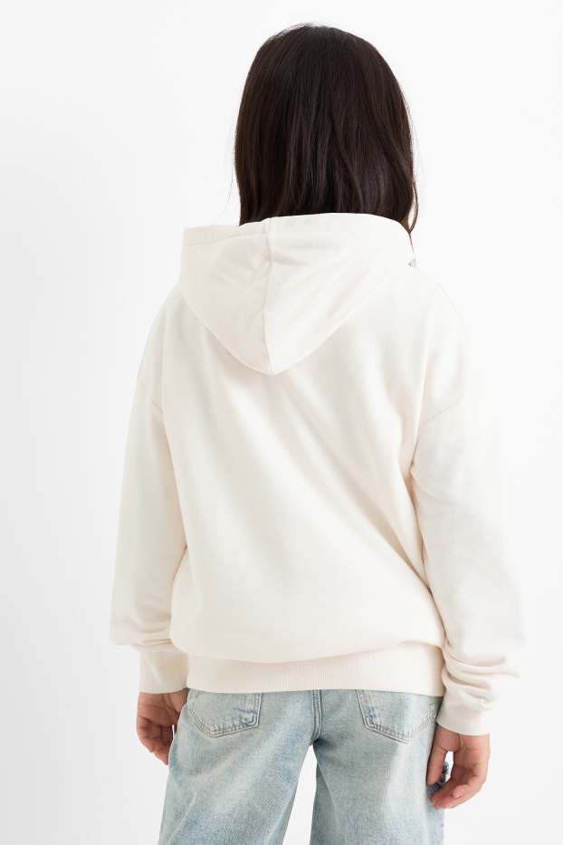 Kinderen: meisjes - Hello Kitty and Friends - hoodie - crème wit