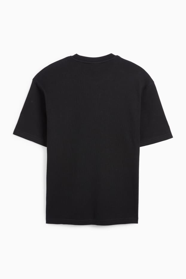 Bărbați - Tricou - relaxed fit - negru
