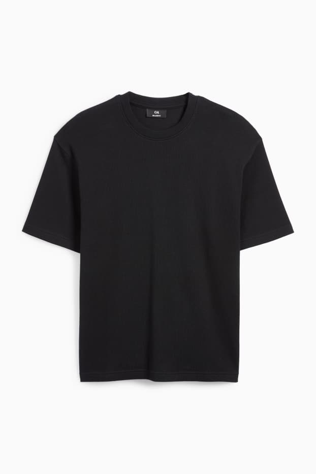 Bărbați - Tricou - relaxed fit - negru