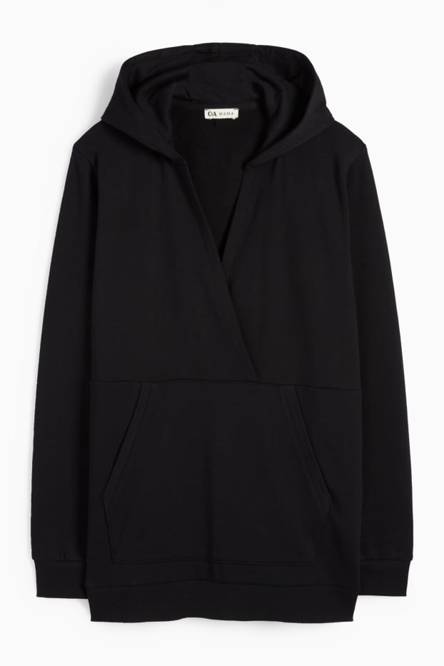 Damen - Still-Hoodie - schwarz