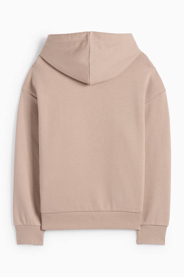 Enfants garçons - Basketball - sweat à capuche - marron clair