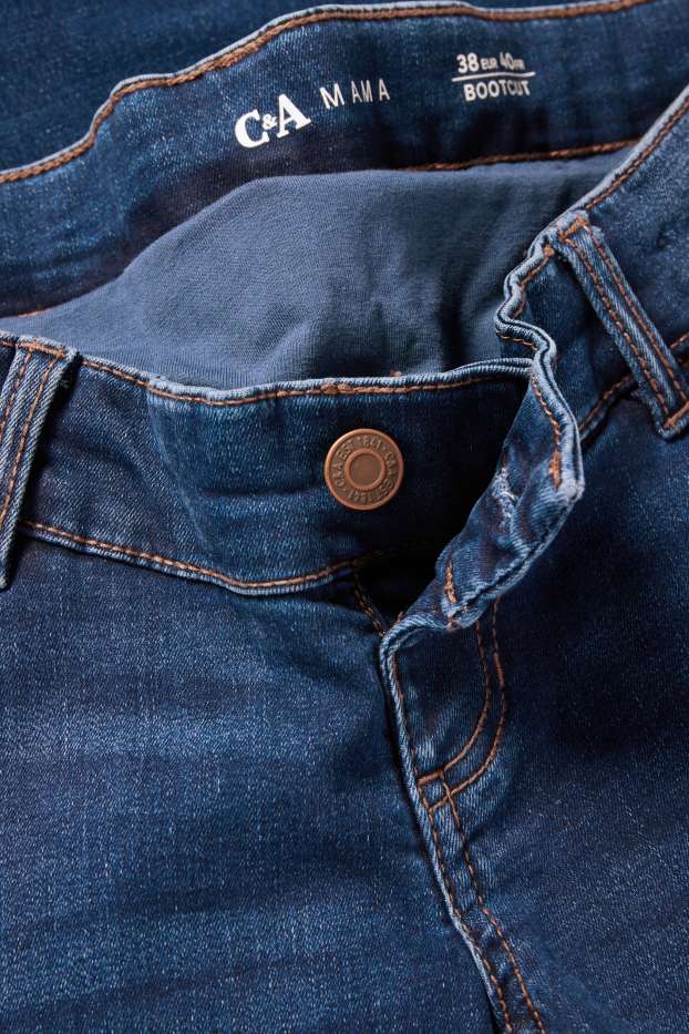 Dames - Zwangerschapsjeans - bootcut jeans - LYCRA® - jeansblauw