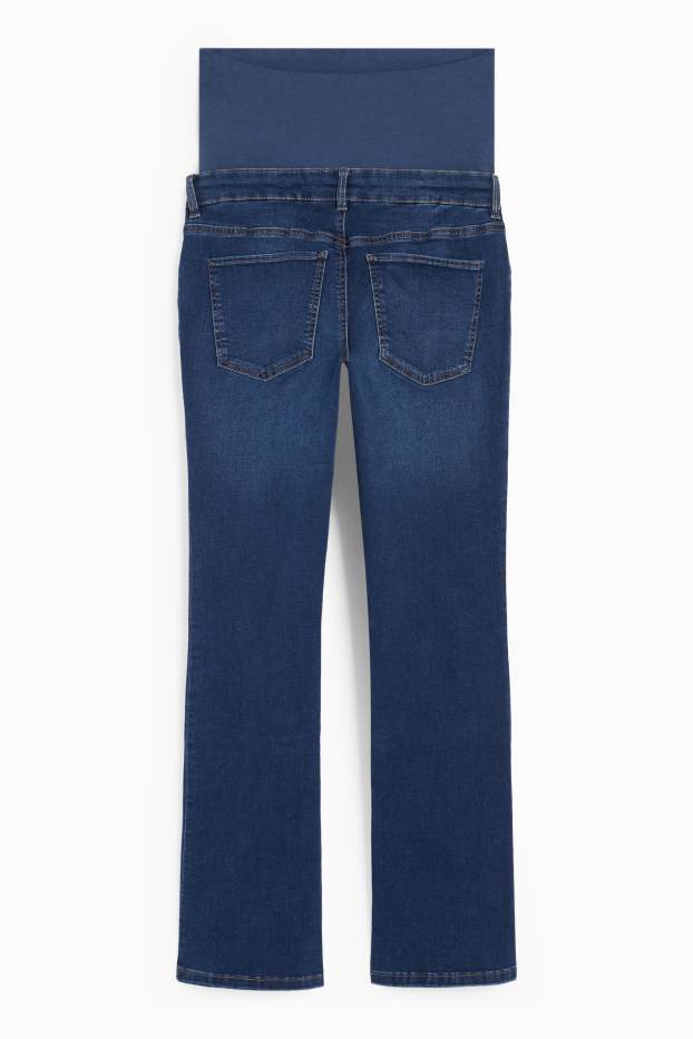 Dames - Zwangerschapsjeans - bootcut jeans - LYCRA® - jeansblauw