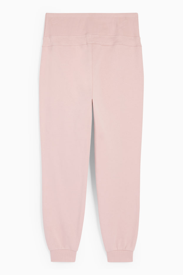 Damen - Umstands-Jogginghose - rosa