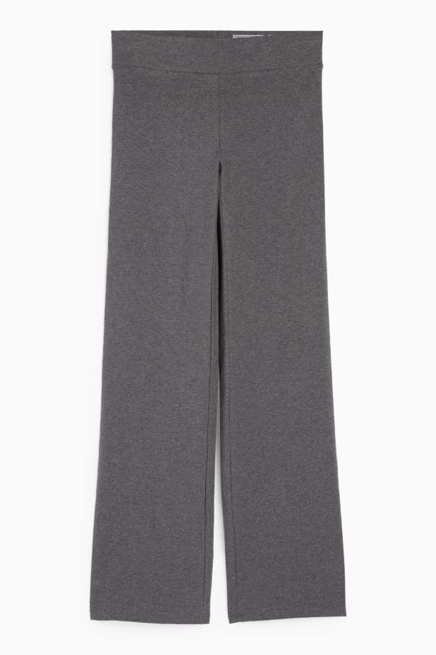 Donna - Leggings svasati  - grigio scuro