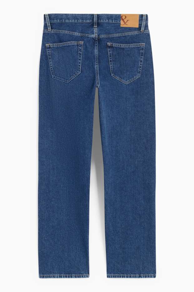Heren - Relaxed jeans - jeansblauw