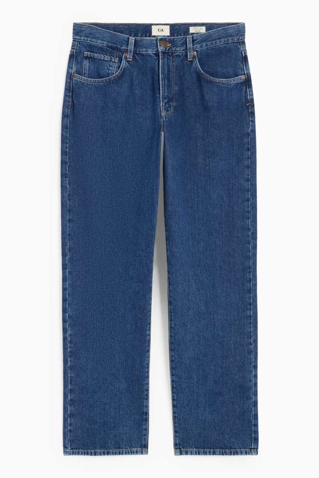 Heren - Relaxed jeans - jeansblauw