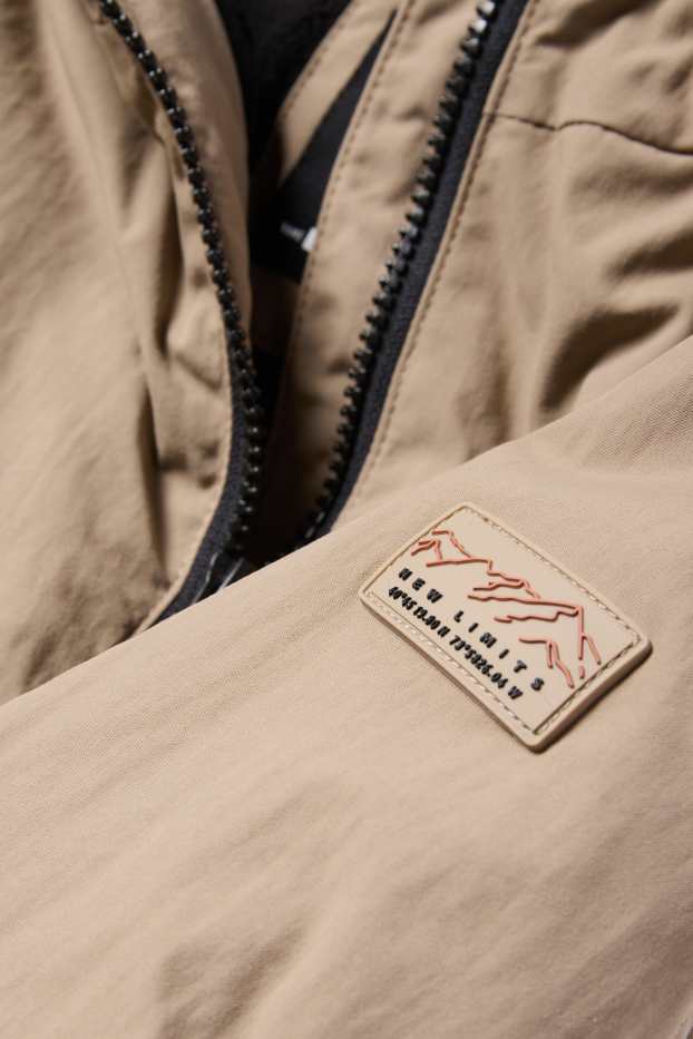Children Boys - Jacket with hood - gray