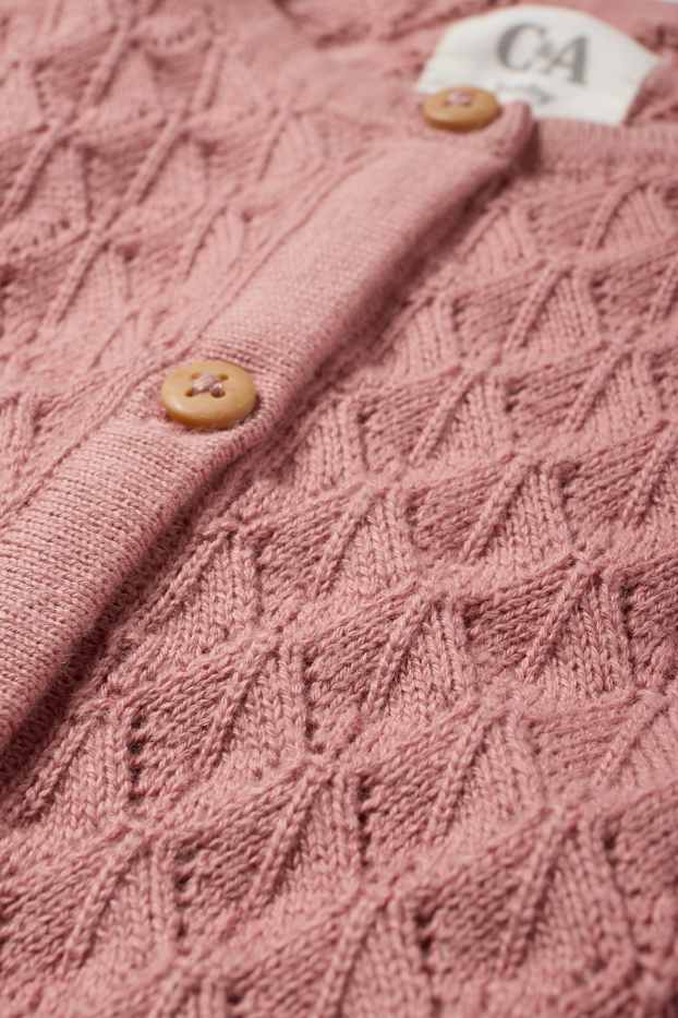 Neonate - Cardigan per neonate - rosa scuro