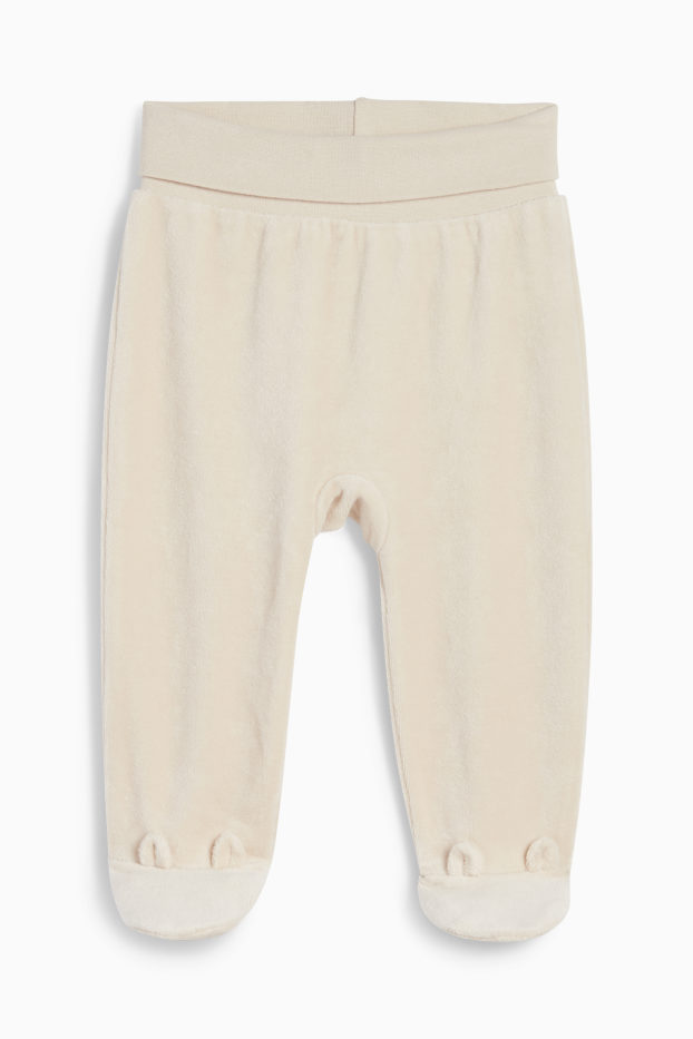 Unisex - Cip e Ciop - pigiama per neonati - 2 pezzi - bianco crema