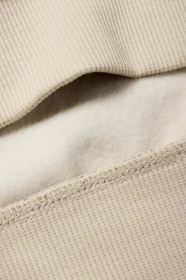 Kinder Buben - Kaktus - Sweatshirt - hellbeige