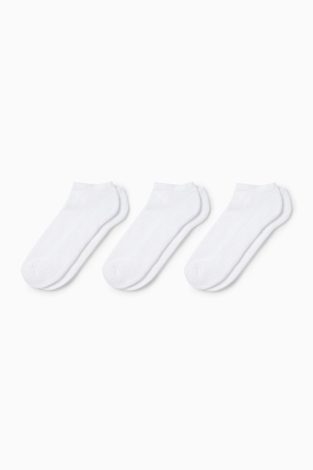 Dona - Paquet de 3 - mitjons turmellers - blanc