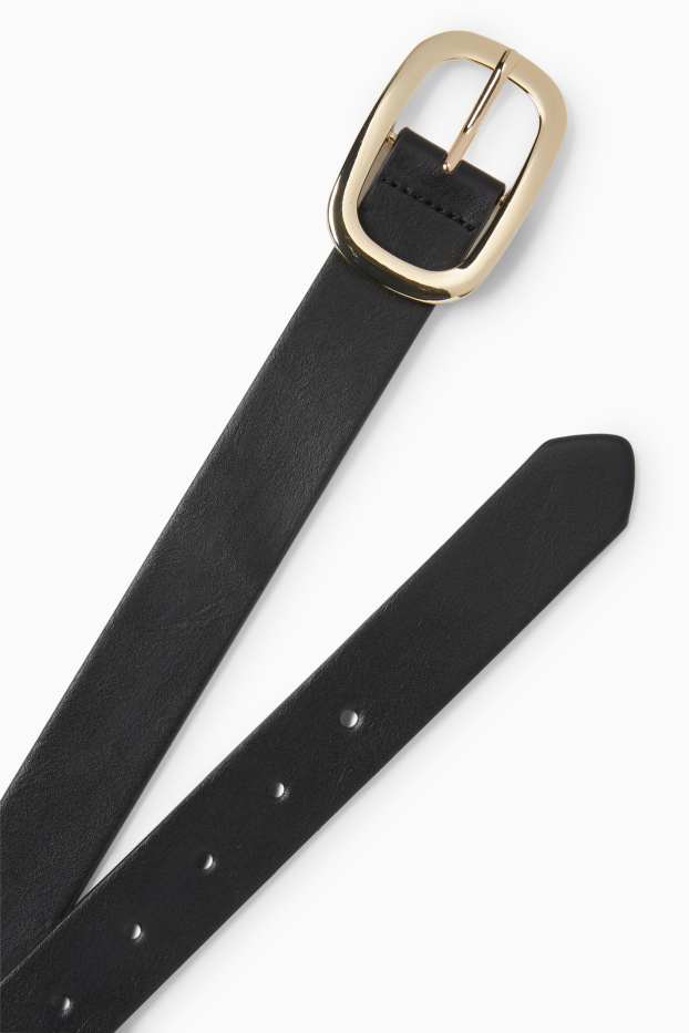Femmes - Ceinture - matière synthétique - noir