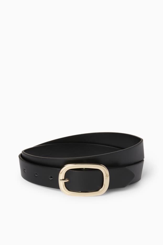 Femmes - Ceinture - matière synthétique - noir