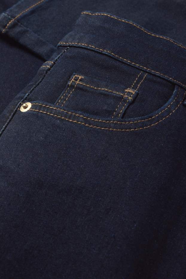 Dona - Slim jeans - high waist - LYCRA® - texà blau fosc