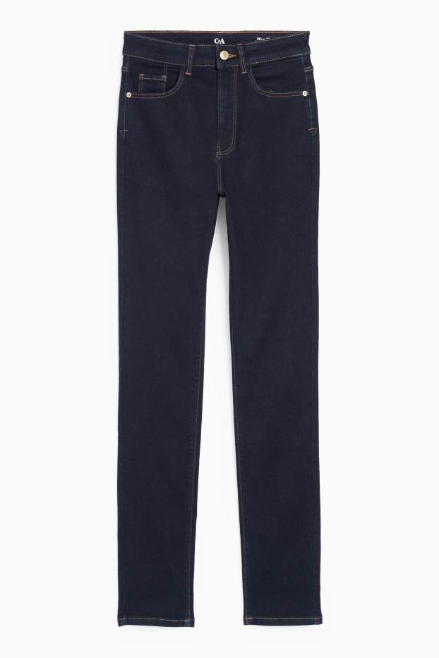 Dona - Slim jeans - high waist - LYCRA® - texà blau fosc