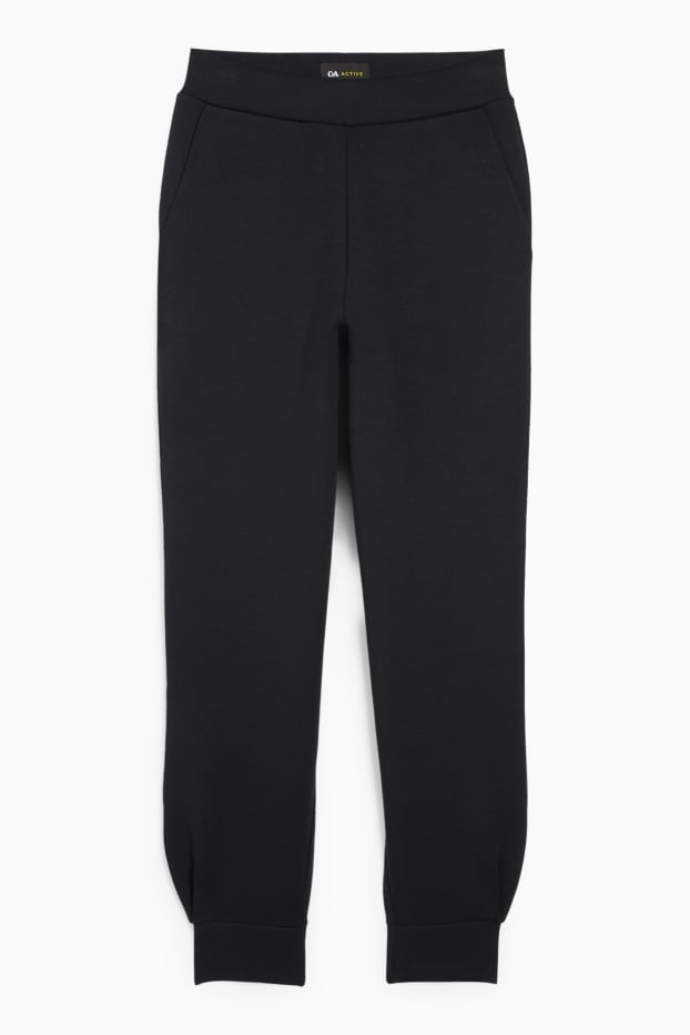 Dames - Functionele joggingbroek - zwart