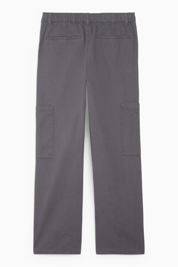 Children Boys - Cargo trousers - dark gray