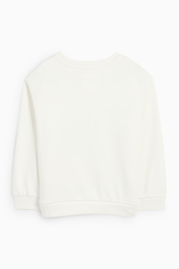 Kinder Mädchen - Minnie Maus - Sweatshirt - cremeweiß