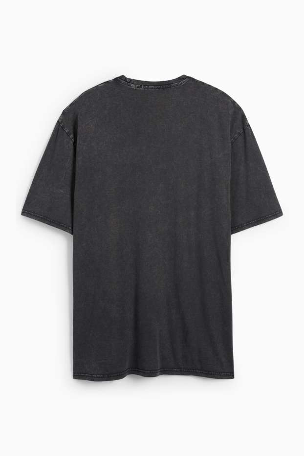 Men - T-shirt - relaxed fit - AC/ DC - dark gray