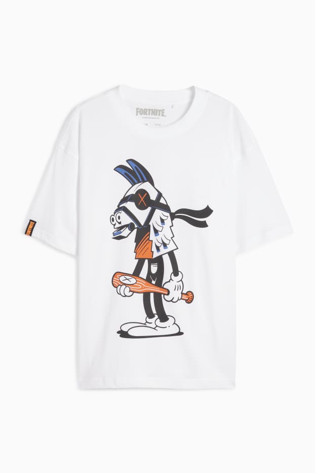 Bambini - Fortnite - t-shirt - bianco