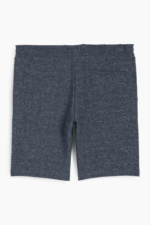 Herren - Shorts - strukturiert - dunkelblau