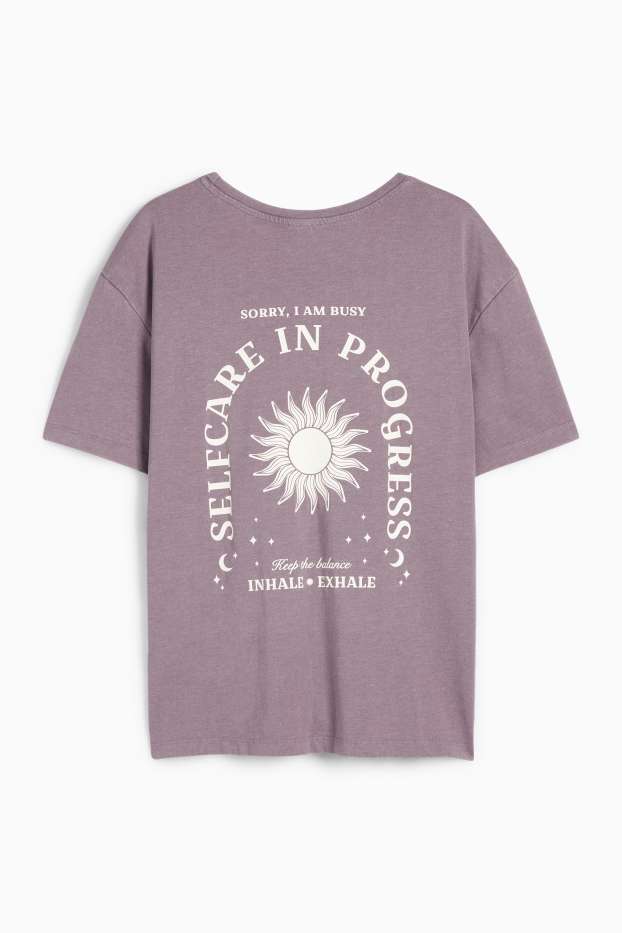 Damen - Funktions-Shirt - violett-melange
