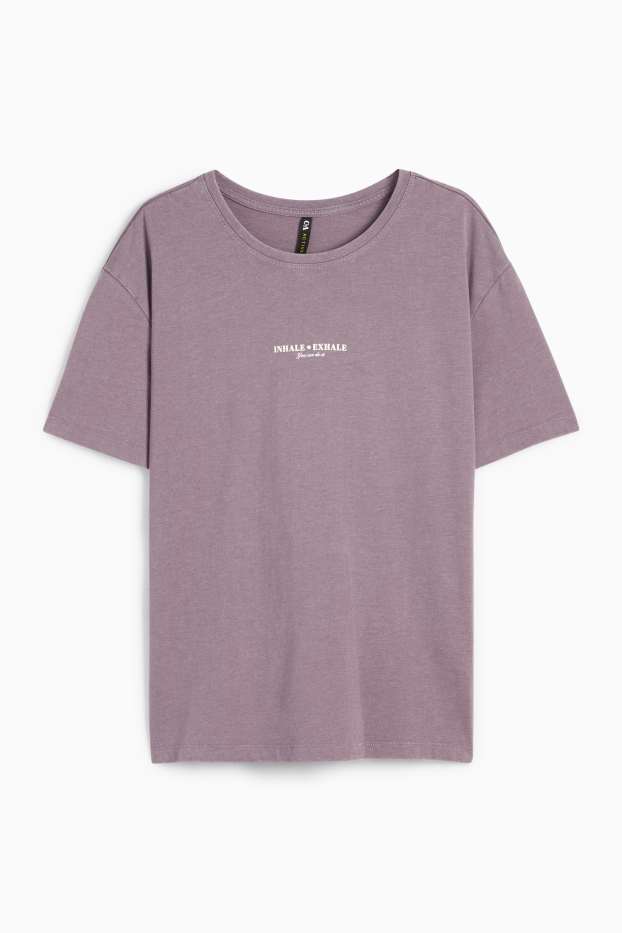 Damen - Funktions-Shirt - violett-melange