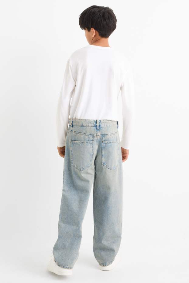 Children Boys - Baggy jeans - blue denim