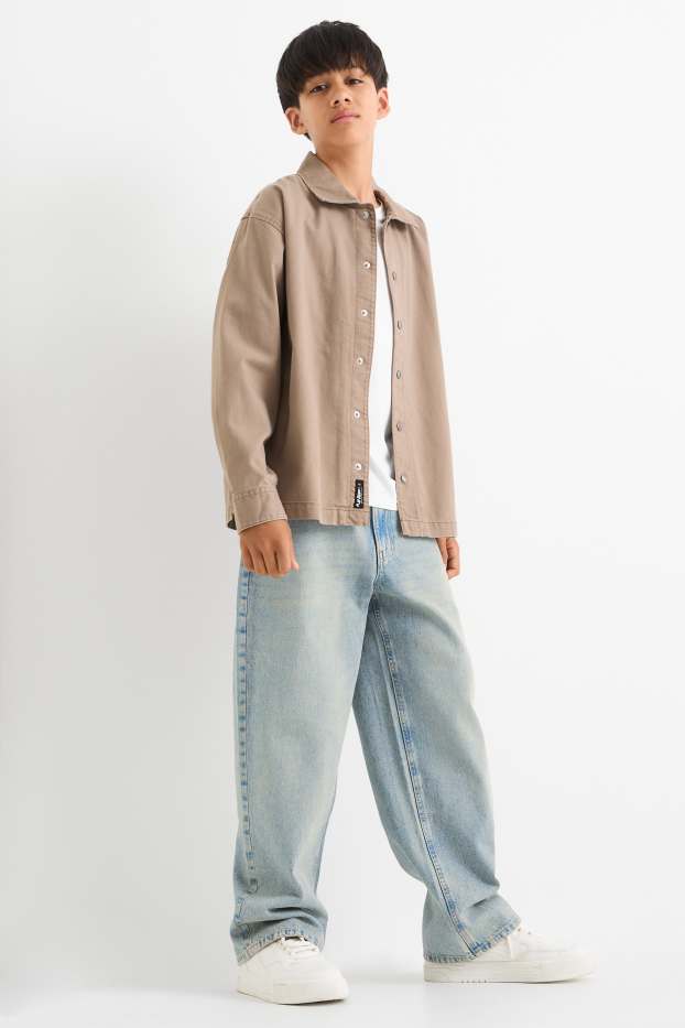 Children Boys - Baggy jeans - blue denim
